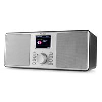 DAB radio - Audizio Monza - Stereo DAB+ en FM radio met Bluetooth - 50W - Zilver - thumbnail