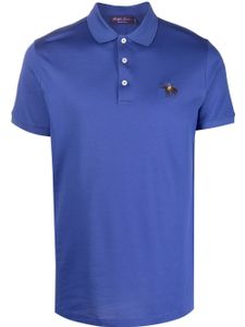 Ralph Lauren Purple Label polo à logo brodé - Bleu