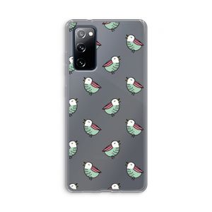 Vogeltjes: Samsung Galaxy S20 FE / S20 FE 5G Transparant Hoesje