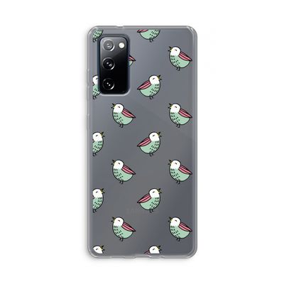 Vogeltjes: Samsung Galaxy S20 FE / S20 FE 5G Transparant Hoesje