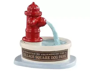 Dog park water fountain