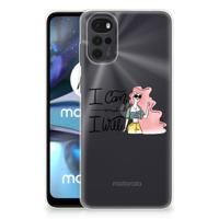 Motorola Moto G22 Telefoonhoesje met Naam i Can