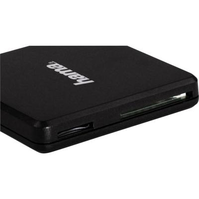 Hama Externe geheugenkaartlezer USB-A 3.2 Gen 1 Zwart