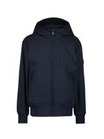 Hooded Four-Way Stretch Jacket Dark Navy Blue