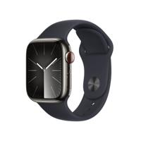 Apple Watch Series 9 41 mm Digitaal 352 x 430 Pixels Touchscreen 4G Grafiet Wifi GPS - thumbnail