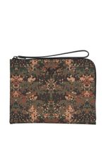 Giuseppe Zanotti pochette Fabian à motif camouflage - Marron