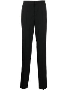 Versace pantalon de costume en laine - Noir