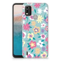 Nokia C21 Plus TPU Case Flower Power