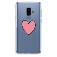 Hartje: Samsung Galaxy S9 Plus Transparant Hoesje Hartje: Samsung Galaxy S9 Plus Transparant Hoesje