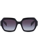 Prada Eyewear lunettes de soleil Symbole à monture oversize - Noir - thumbnail