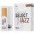 D&apos;Addario Woodwinds ORRS10ASX3M Organic Select Jazz Altsaxofoonriet, sterkte 3 Medium,10-pack, Unfiled