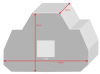 DS Covers fietsdragerhoes eagle ii geschikt voor 2 fietsen zwart