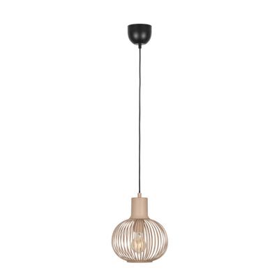 Trio Draad hanglampGila Ø 23cm - zand - 365700166