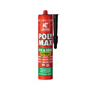 Griffon Poly Max® Afdichtingskit Fix & Seal Express Zwart Koker 425g - 6150454