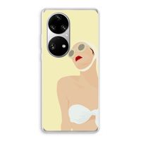Summer: Huawei P50 Pro Transparant Hoesje