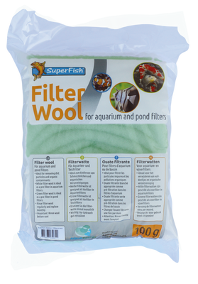 Filterwatten 100 gram groen (grof)