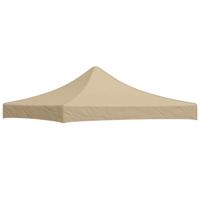 VidaXL Partytentdak 270 g/m² 3x3 m beige