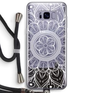 Roses Are Red: Samsung Galaxy S8 Plus Transparant Hoesje met koord