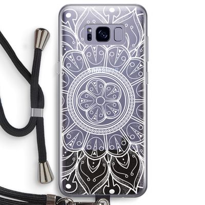 Roses Are Red: Samsung Galaxy S8 Plus Transparant Hoesje met koord