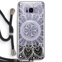 Roses Are Red: Samsung Galaxy S8 Plus Transparant Hoesje met koord