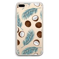 Kokosnoot roze: iPhone 7 Plus Transparant Hoesje
