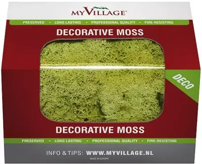 My Village Rendiermos lichtgroen 50g