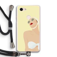 Summer: Pixel 3 XL Transparant Hoesje met koord