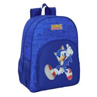 Schoolrugzak Sonic Blauw 33 x 42 x 14 cm