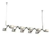 Tonone Bolt 10-pack Pendant Hanglamp - Lichtgrijs