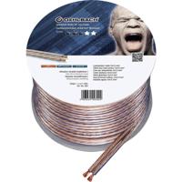 Oehlbach 302 Luidsprekerkabel 2 x 4 mm² Transparant 20 m