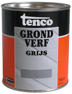 tenco grondverf grijs 0.75 ltr