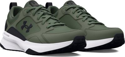 Under Armour Charged Edge Sneakers Heren Donkergroen/Zwart - Maat 42.5 - Kleur: DonkergroenZwart | Soccerfanshop