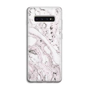 Mengelmoes: Samsung Galaxy S10 4G Transparant Hoesje