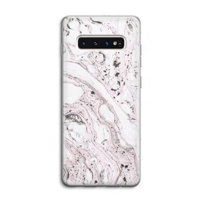 Mengelmoes: Samsung Galaxy S10 4G Transparant Hoesje