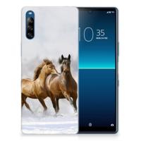 Sony Xperia L4 | TPU Hoesje | Paarden