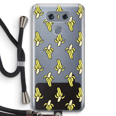 Bananas: LG G6 Transparant Hoesje met koord