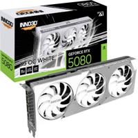 Inno 3D Nvidia RTX 5080 Videokaart X3 OC White 16GB G 16 GB GDDR7-RAM PCIe x16 HDMI 2.1, DisplayPort 2.1 NVIDIA G-Sync , Overclocked
