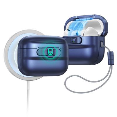 AirPods Pro 3 Pulse FlickLock Magnetic Case - Navy Blue
