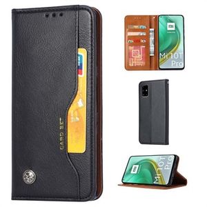 Card Set Series Xiaomi Mi 10T 5G/10T Pro 5G Wallet Case - Zwart