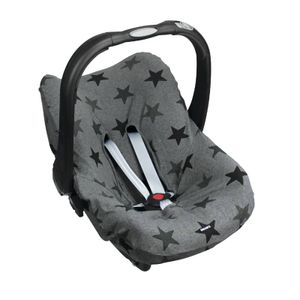 Dooky Cover seat cover autostoelhoes 0+ grey stars Maat