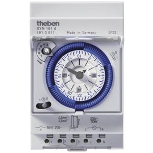 Theben SYN 161 d Blauw, Grijs Dagelijkse timer