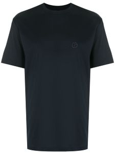 Giorgio Armani t-shirt à logo imprimé - Noir