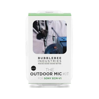 Bubblebee The Outdoor Mic Kit For Sony ECM-V1, Black