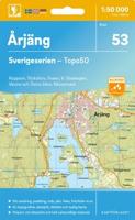 Topografische kaart - Wandelkaart 53 Sverigeserien Årjäng | Norstedts