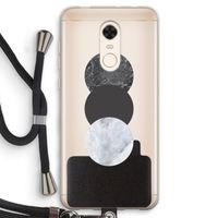 Marmeren cirkels: Xiaomi Redmi 5 Transparant Hoesje met koord