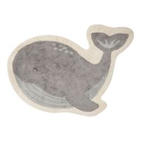 Little Dutch vloerkleed Whale Maat - thumbnail
