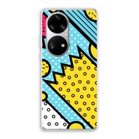 Pop Art #1: Huawei P50 Pro Transparant Hoesje
