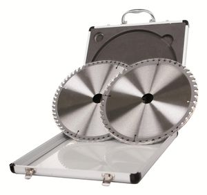 Scheppach 2 Zaagbladen Ø315mm voor cirkelzaag 1x 24 tanden 1x 48 tanden gat 30mm zaagsnede 2.8mm