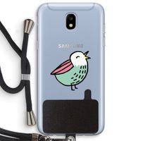 Birdy: Samsung Galaxy J5 (2017) Transparant Hoesje met koord Birdy: Samsung Galaxy J5 (2017) Transparant Hoesje met koord