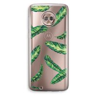 Lange bladeren: Motorola Moto G6 Transparant Hoesje